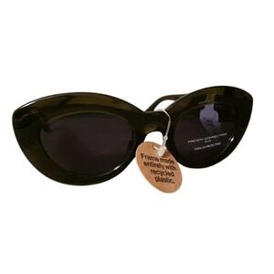 Y2K Style French Connection Sunglasses Oval 100 UV Protection Recycled Plastic‎